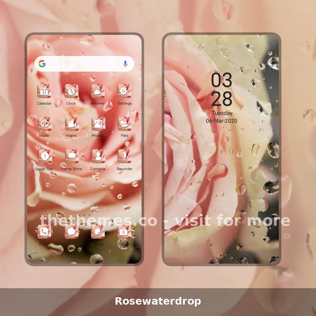 Rosewaterdrop
