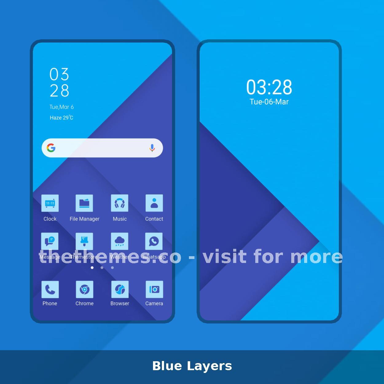 Blue Layers