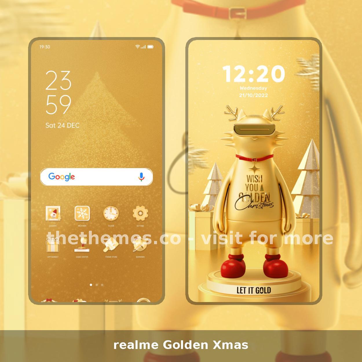 realme Golden Xmas