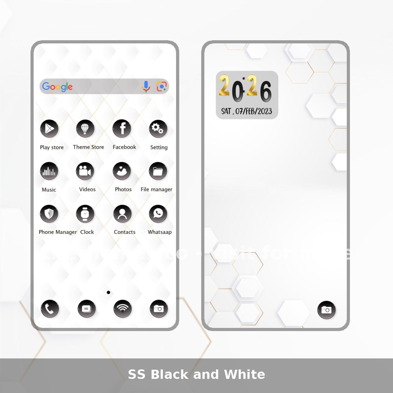 SS Black and White