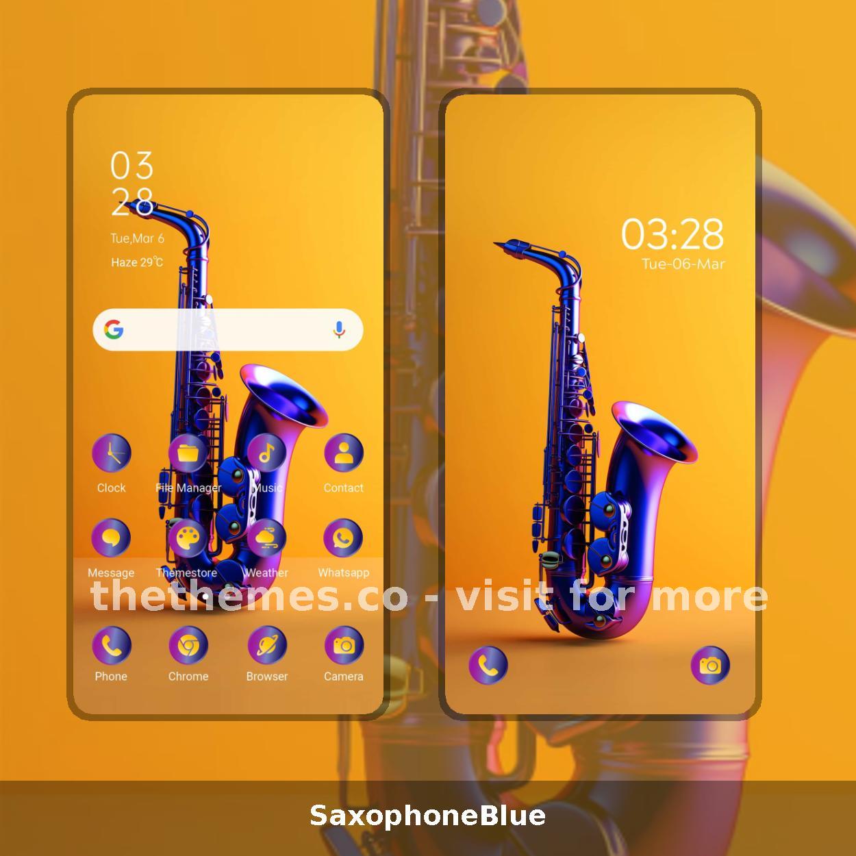 SaxophoneBlue