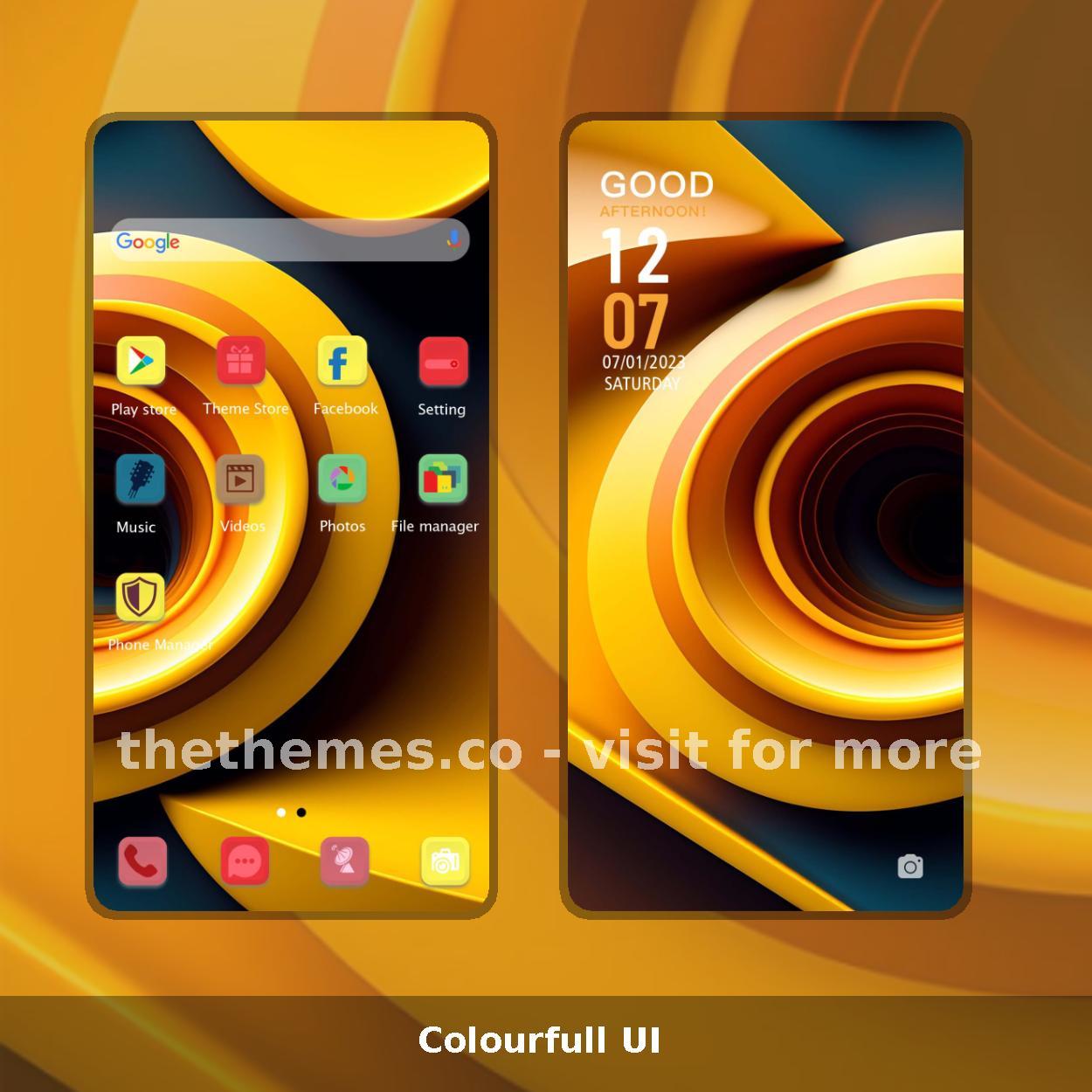 Colourfull UI 