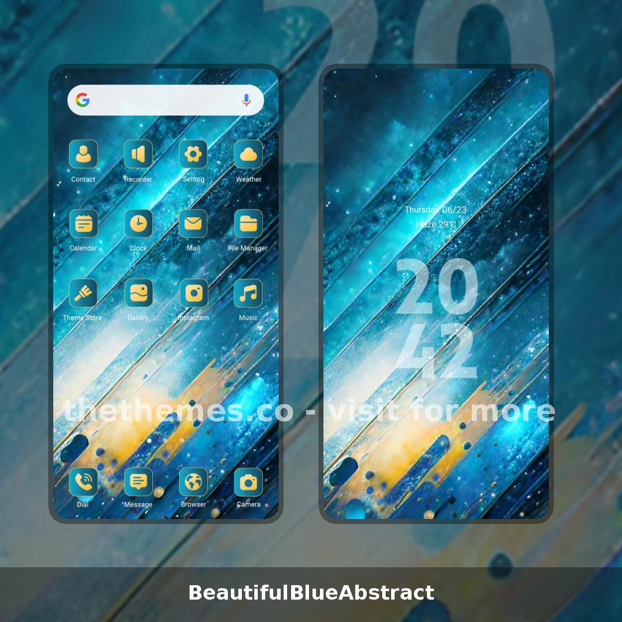 BeautifulBlueAbstract