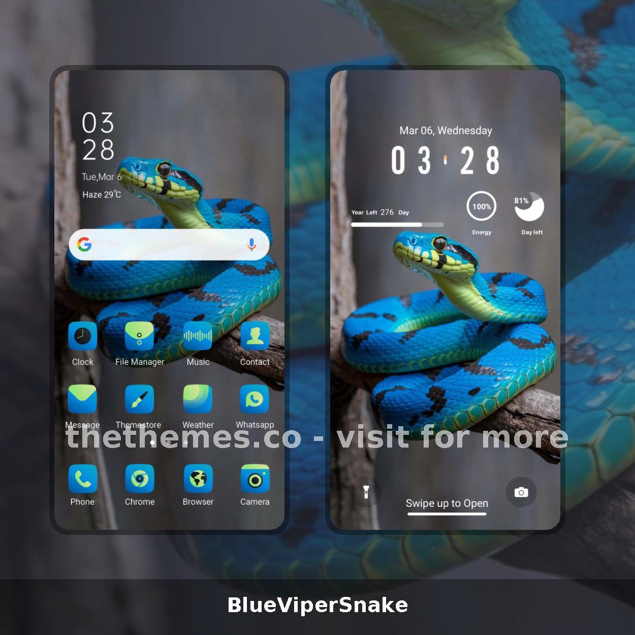 BlueViperSnake